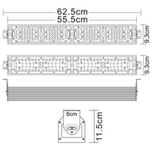 Load image into Gallery viewer, Liweida wholesale price linear led grow light bar for commercial plant growing ur ir red blue white ip65 waterproof for tomatoes
