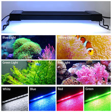 Load image into Gallery viewer, Liweida 24 hours natural light remote control RGB white full spectrum led aquarium light for fish tank and aquatic plants
