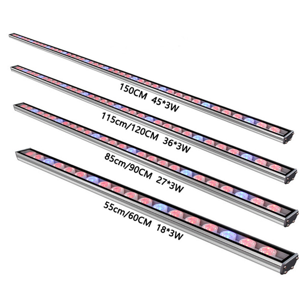 Liweida 2ft 3ft 4ft 5ft growth lamp greenhouse IP65 customized spectrum plant grow light strips full spectrum bar for veg flower