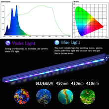 Load image into Gallery viewer, Liweida 8/10/12H timing lights fish tank light led aquarium 60 90 120 150 cm bar grow light dimming led aquarium lamp
