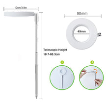 Load image into Gallery viewer, Liweida 6 watt usb round ring plant growth light timing dimming telescopic rod flower microscopic plants succulent fill light
