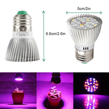 Load image into Gallery viewer, 28W Full Spectrum Led Grow Blub Light E27 GU10  For Seedling Hydroponic System Led Spot Grow Lamp Bloom
