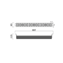 Load image into Gallery viewer, 150W full spectrum IR line linear plant lamp can support customized wattage and spectrum
