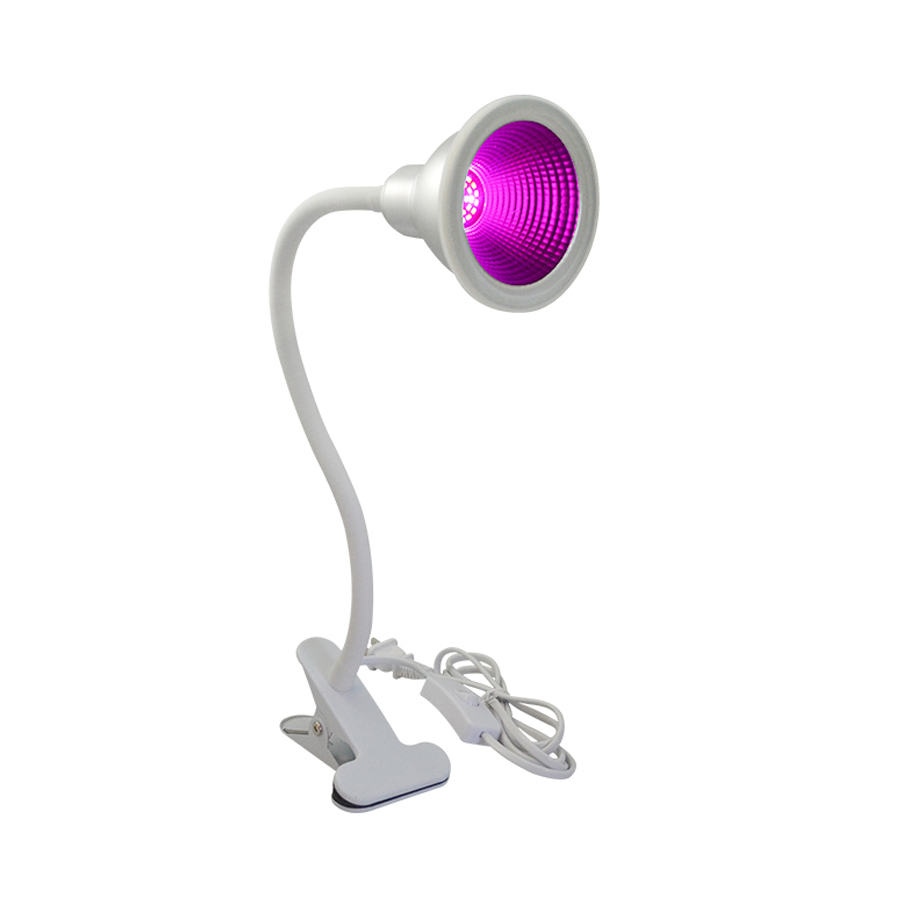 Popular full spectrum white single head clamp plant lamp-liweida