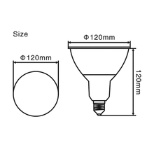 Load image into Gallery viewer, 20w par38 Led Grow Light Bulb With Remote Control Support Timing and Dimming Spot Plant Lamp.-liweida
