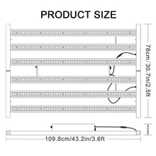 Load image into Gallery viewer, LED plant growth strips can be used to stitching indoor outdoor plants, vegetables and flowers.
