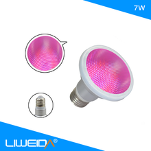 Load image into Gallery viewer, 7W led small threaded surface plant growth par lamp indoor potted plant lighting.
