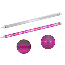 Load image into Gallery viewer, T8 integration grow light tube 4 rows 2835 smd  strip grow light-liweida
